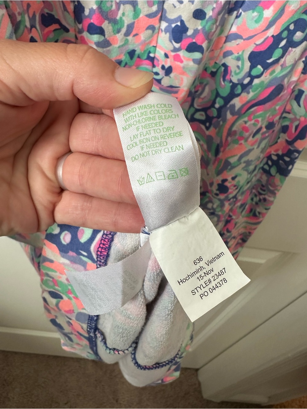 Lilly Pulitzer Celia Dress Size M La Playa Fit & Flare Women’s - Picture 5 of 10